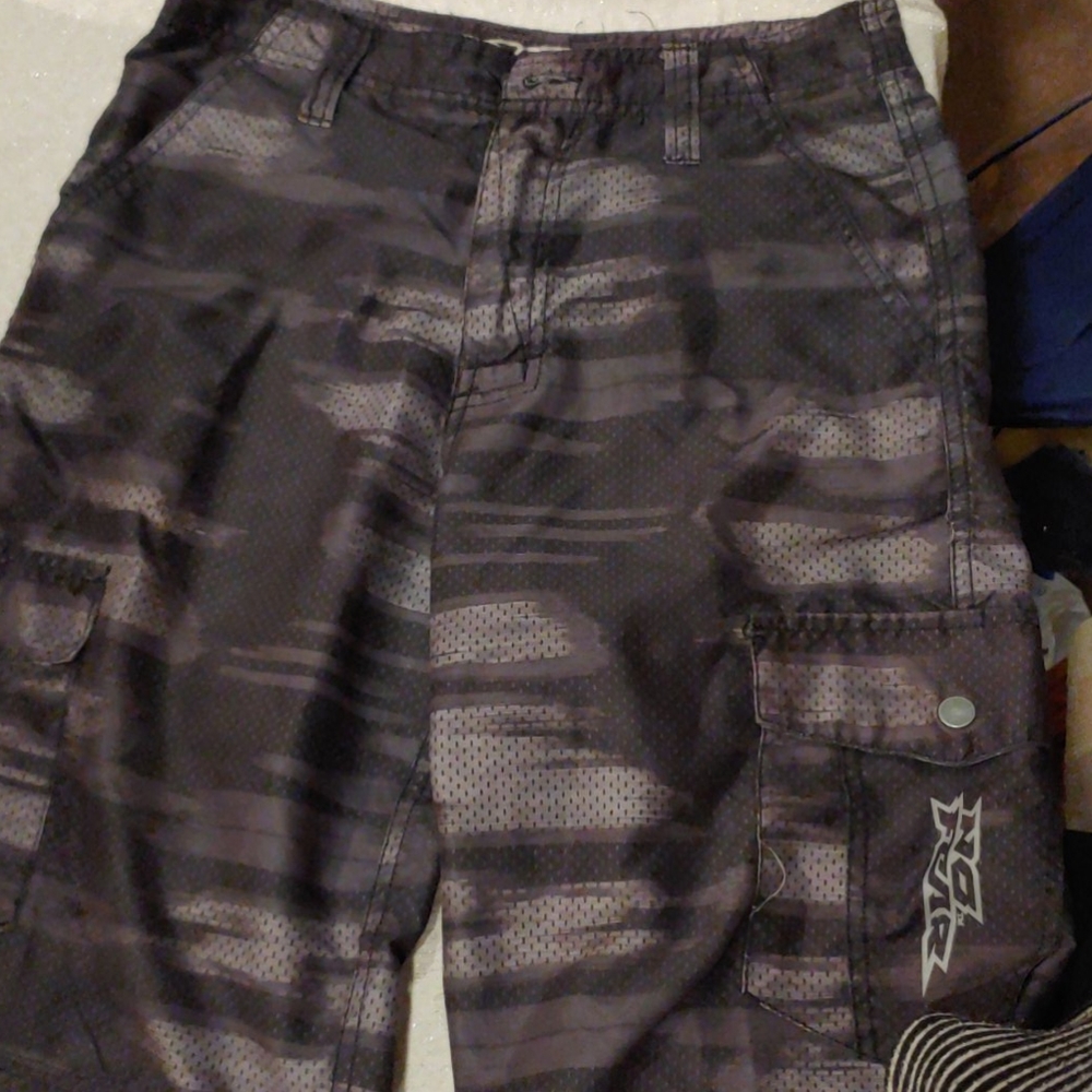 No Fear Cargo Board shorts Boys Size 16